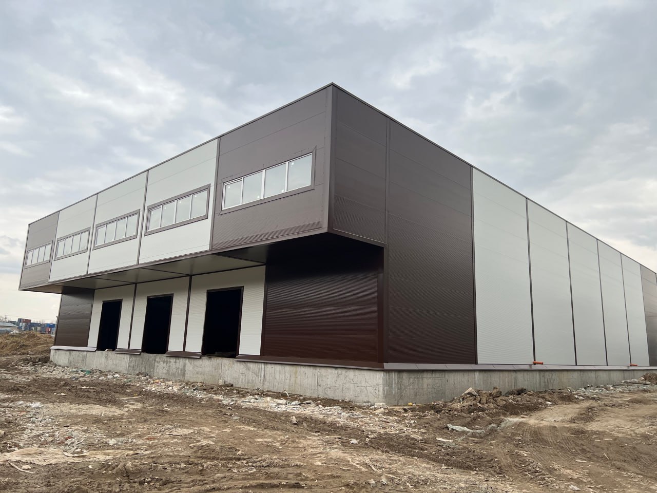 Ангар каркасный - проект 2